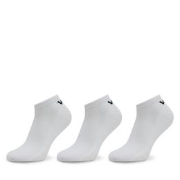 Снимка на Комплект 3 чифта къси чорапи мъжки Vans Classic Low VN000XS8WHT Бял