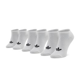 Снимка на Комплект 3 чифта къси чорапи унисекс adidas Trefoil Liner S20273 Бял