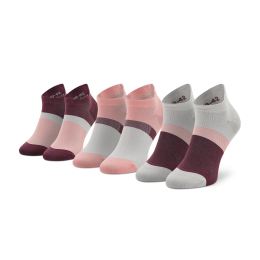 Снимка на Комплект 3 чифта къси чорапи унисекс Asics Color Block Ankle 3033B560 Розов