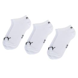 Снимка на Комплект 3 чифта къси чорапи унисекс Puma 261080001 Бял