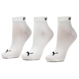 Снимка на Комплект 3 чифта къси чорапи унисекс Puma 271080001 Бял