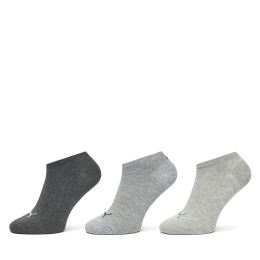 Снимка на Комплект 3 чифта къси чорапи унисекс Puma 938624 Сив
