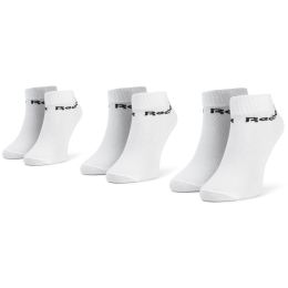 Снимка на Комплект 3 чифта къси чорапи унисекс Reebok Act Core Ankle Sock 3p FL5227 Бял