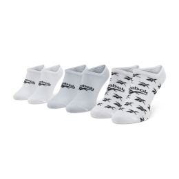 Снимка на Комплект 3 чифта къси чорапи унисекс Reebok Cl Fo Invisible Sock 3P GG6678 Бял