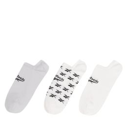 Снимка на Комплект 3 чифта къси чорапи унисекс Reebok CL FO Invisible Sock GG6678 Бял