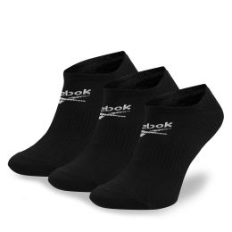 Снимка на Комплект 3 чифта къси чорапи унисекс Reebok R0353-SS24 (3-pack) Черен