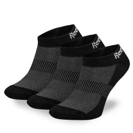 Снимка на Комплект 3 чифта къси чорапи унисекс Reebok R0356-SS24 (3-pack) Черен
