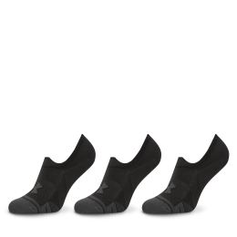Снимка на Комплект 3 чифта къси чорапи унисекс Under Armour Performance Tech 1379502 Черен