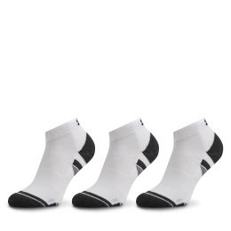 Снимка на Комплект 3 чифта къси чорапи унисекс Under Armour Ua Performance Tech 3Pk Low 1379504-100 Бял