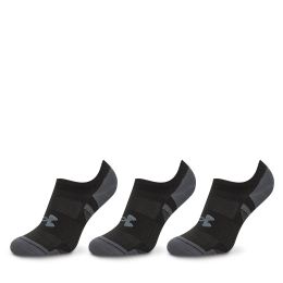 Снимка на Комплект 3 чифта терлик унисекс Under Armour Performance Tech 1379526 Черен