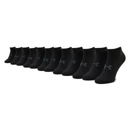 Снимка на Комплект 6 чифта къси чорапи унисекс Under Armour Ua Essential No Show 1370542-001 Черен