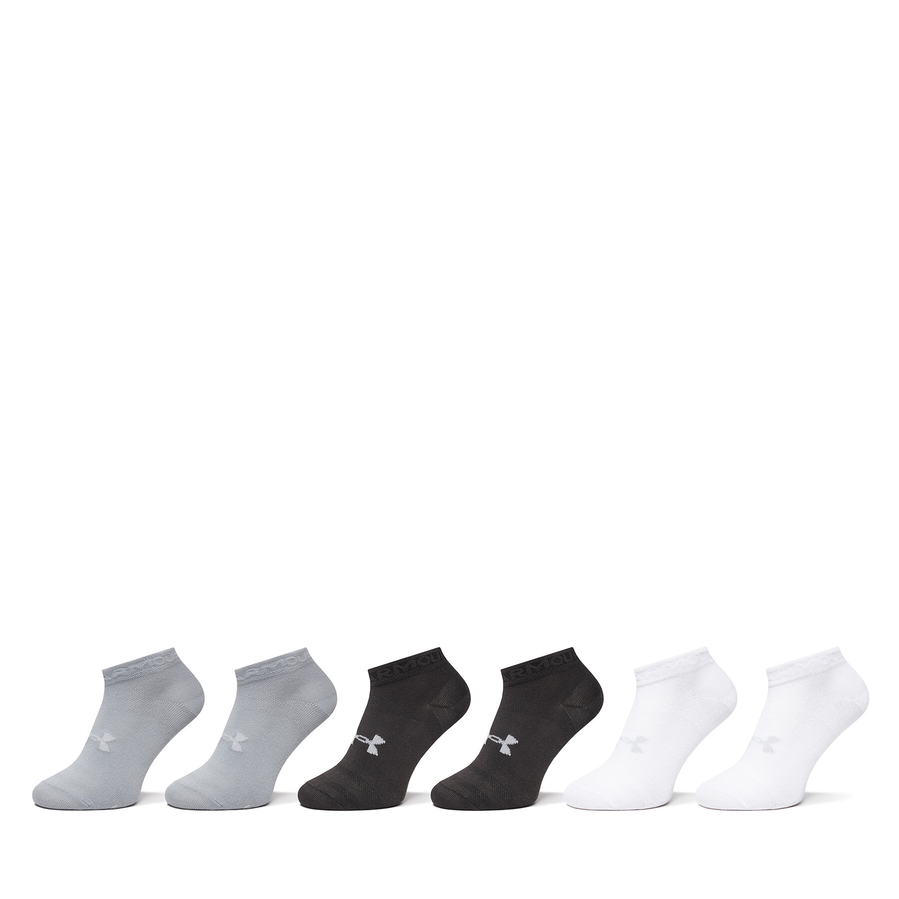 Снимка на Комплект 6 чифта къси чорапи унисекс Under Armour Unisex UA Essential 6pk Low 1386239-002 Цветен