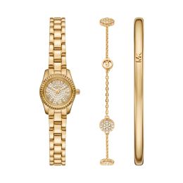 Снимка на Комплект часовник и гривна Michael Kors Lexington Set MK4944SET Златист