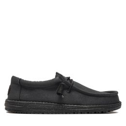 Снимка на Мокасини Hey Dude Wally Canvas 4070-060 Черен