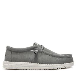 Снимка на Мокасини Hey Dude Wally Canvas 40700-007 Сив