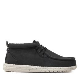 Снимка на Мокасини Hey Dude Wally Mid Canvas 40701-066 Черен