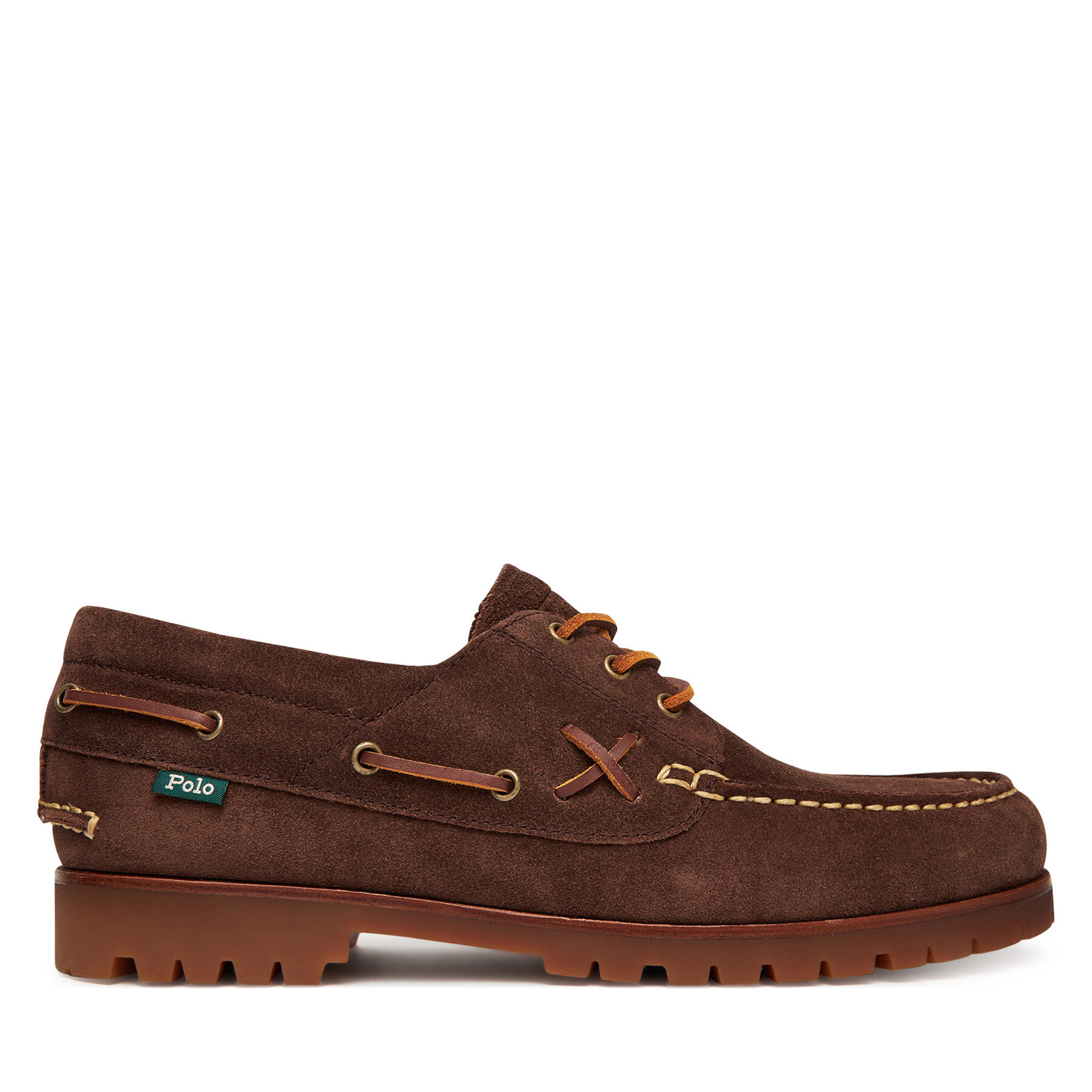 Снимка на Мокасини Polo Ralph Lauren Ranger Deck 812974979003 Кафяв