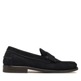 Снимка на Мокасини Tommy Hilfiger Classic Hilfiger Suede Loafer FM0FM05363 Тъмносин