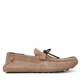 Снимка на Мокасини Tommy Hilfiger Hilfiger Folded Suede Driver FM0FM05385 Бежов
