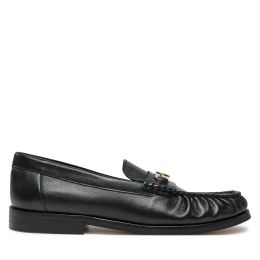 Снимка на Мокасини Tommy Hilfiger Soft Leather Horsebit Loafer FW0FW08414 Черен