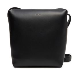 Снимка на Мъжка чантичка Calvin Klein Ck Premium Leather Hobo Mini K50K512968 Черен