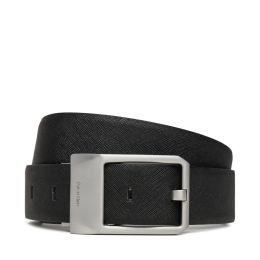 Снимка на Мъжки колан Calvin Klein Faceted Buckle 35Mm Adj/Rev LV04D7010G Черен