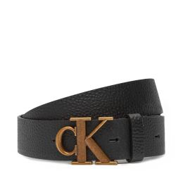 Снимка на Мъжки колан Calvin Klein Monogram Buckle Fixed Belt 35Mm LV04G7025G Черен