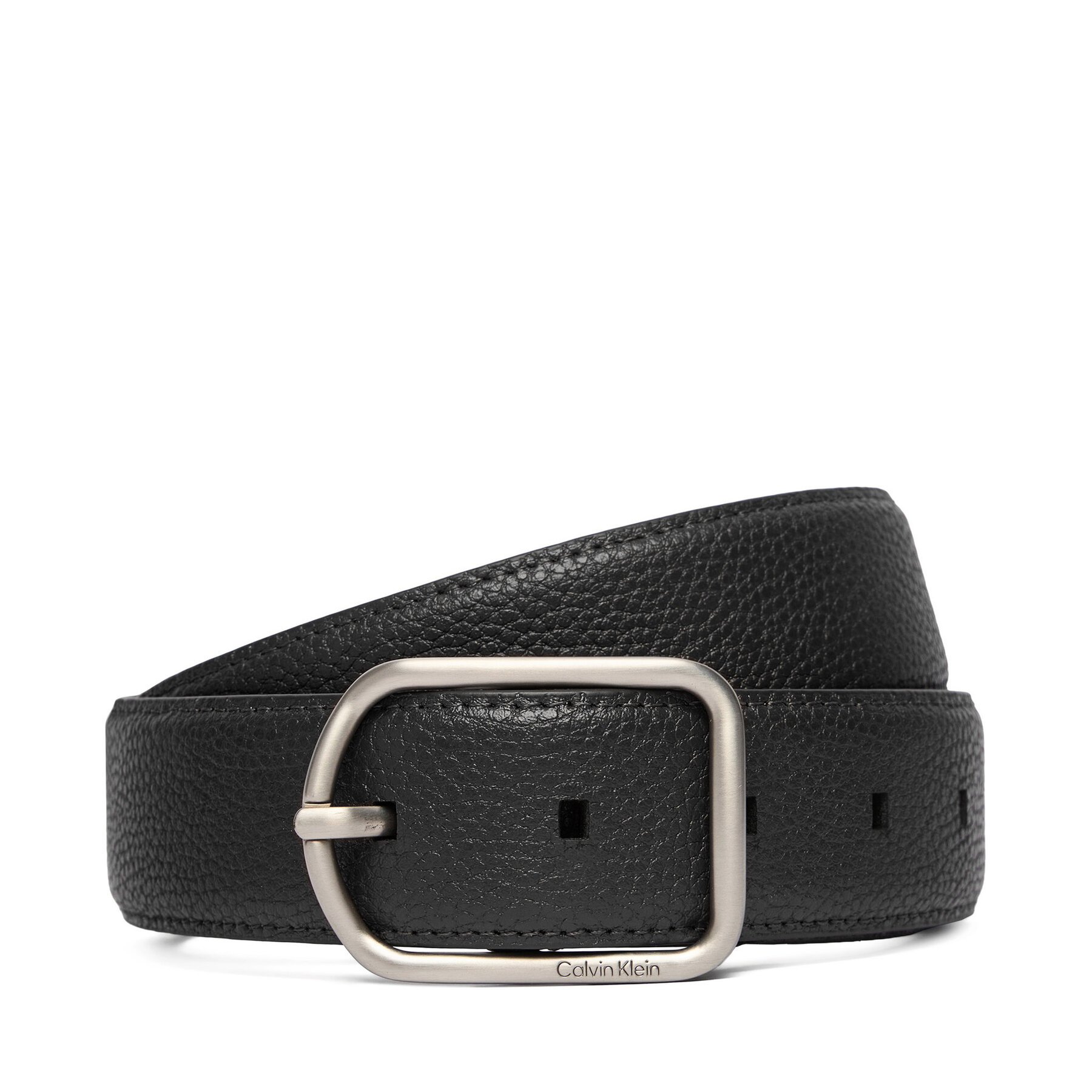 Снимка на Мъжки колан Calvin Klein Round Buckle 35Mm LV04D7024G Черен
