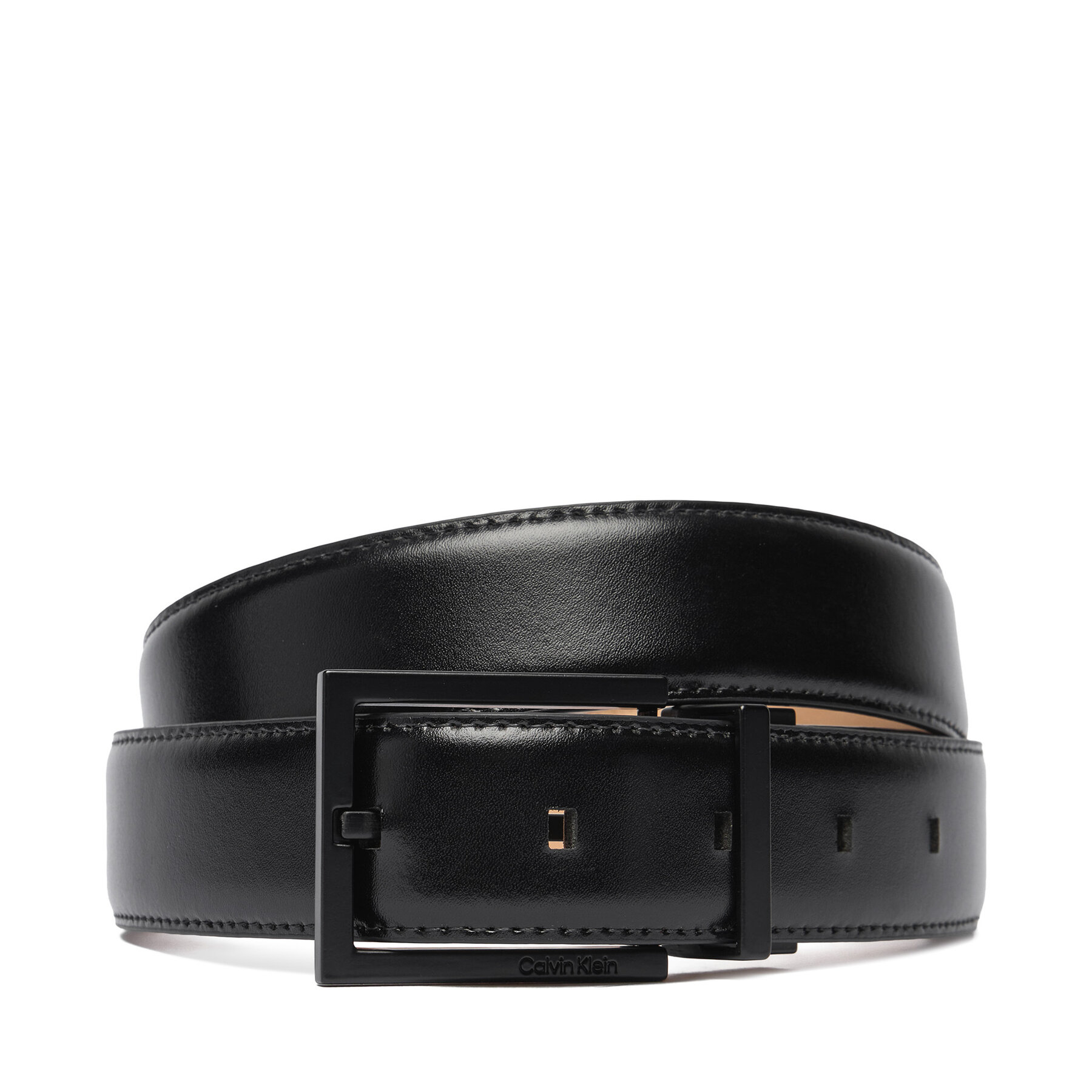 Снимка на Мъжки колан Calvin Klein Square Buckle 32Mm Adj LV04D7026G Черен