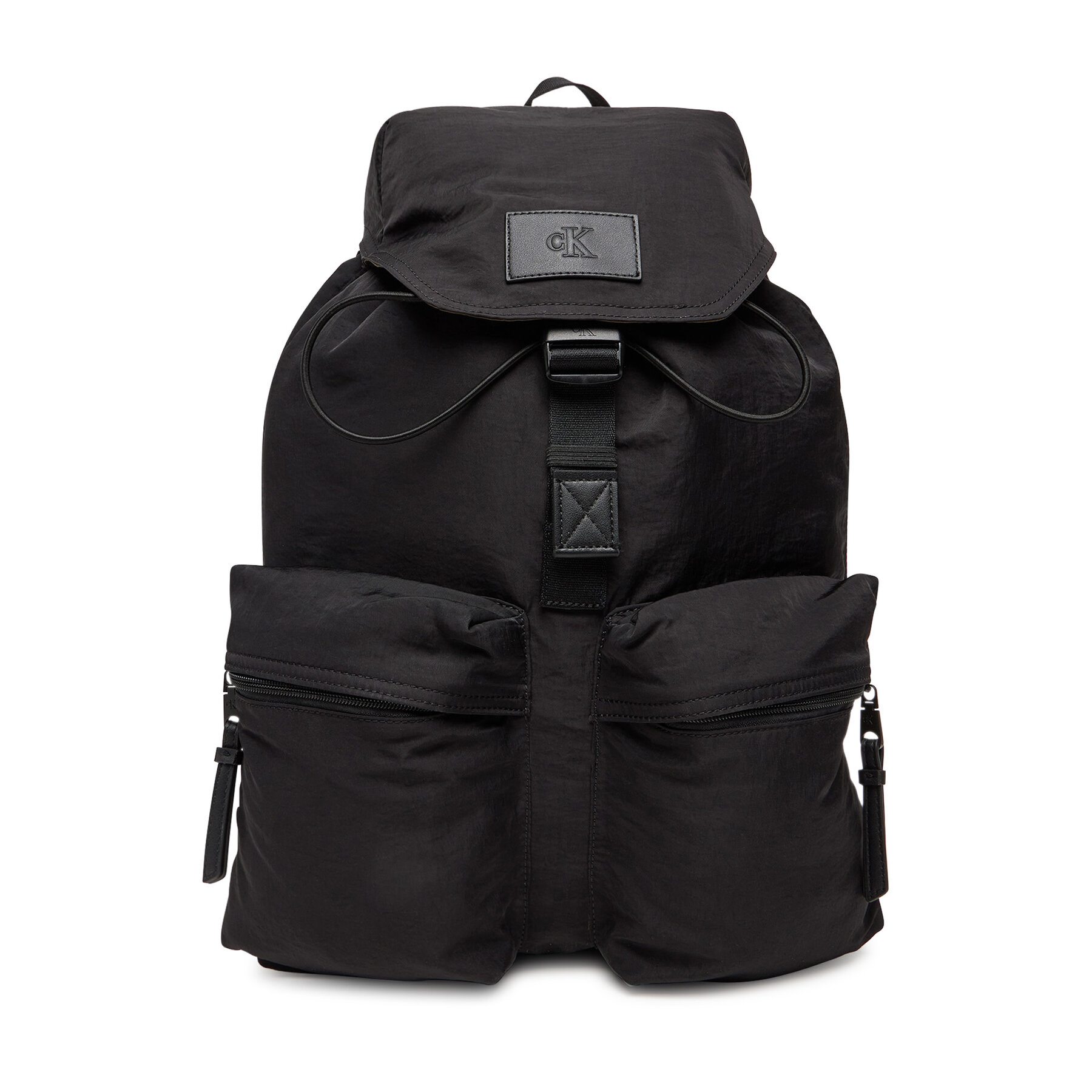 Снимка на Раница Calvin Klein Jeans Metro Nylon Flap Bp 43 Ny LV04G3085G Черен