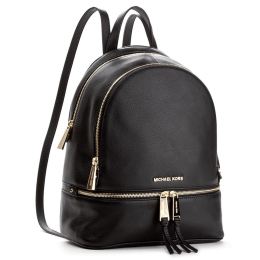 Снимка на Раница MICHAEL Michael Kors Rhea Zip 30S5GEZB1L Черен