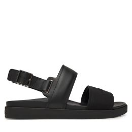 Снимка на Сандали Calvin Klein Back Strap W/ Buckle Logo HM0HM01742 Черен