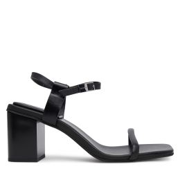 Снимка на Сандали Calvin Klein Block Heel Sandal 75 Lth HW0HW02650 Черен