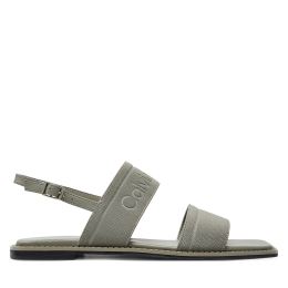 Снимка на Сандали Calvin Klein Flat Sandal He HW0HW01990 Сив