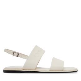 Снимка на Сандали Calvin Klein Flat Sandal - He HW0HW02377 Екрю