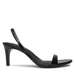 Снимка на Сандали Calvin Klein Heel D'Orsay Sandal 70 - Brush L HW0HW02265 Черен