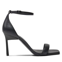 Снимка на Сандали Calvin Klein Heel Sandal 90 Pearl Lth HW0HW02066 Черен
