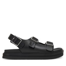 Снимка на Сандали Calvin Klein Jeans Flat Molded Sandal Buckle YW0YW01785 Черен