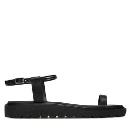 Снимка на Сандали Calvin Klein Jeans Rope Toe Post Sandal Lth Mg YW0YW01893 Черен