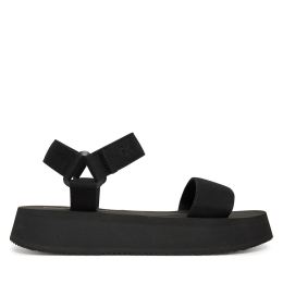 Снимка на Сандали Calvin Klein Jeans Sandal Velcro Webbing Mg YW0YW01693 Черен