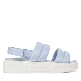 Снимка на Сандали Tommy Jeans Tjw Flatform Sandal EN0EN02802 Светлосиньо