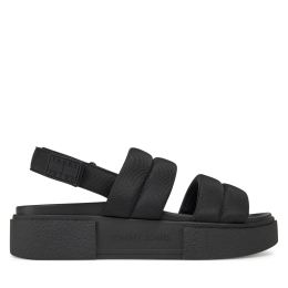 Снимка на Сандали Tommy Jeans Tjw Flatform Sandal EN0EN02802 Черен