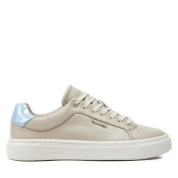 Снимка на Сникърси Calvin Klein Cupsole Lace Up W/Ml Lth HW0HW02119 Бежов