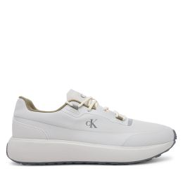 Снимка на Сникърси Calvin Klein Jeans Athleisure Runner Tech Ripstop YM0YM01205 Екрю