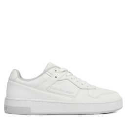Снимка на Сникърси Calvin Klein Jeans Basket Cupsole Low Lth In Sat YM0YM00867 Бял