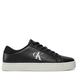Снимка на Сникърси Calvin Klein Jeans Classic Cupsole Low Laceup Lth YM0YM00864 Черен