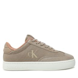 Снимка на Сникърси Calvin Klein Jeans Classic Cupsole Low Mix Mg Wn YW0YW01636 Бежов