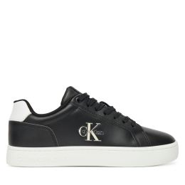 Снимка на Сникърси Calvin Klein Jeans Classic Cupsole Mono Lth Wn YW0YW01902 Черен