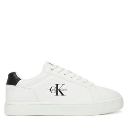 Снимка на Сникърси Calvin Klein Jeans Classic Cupsole Mono Lth YM0YM01369 Бял
