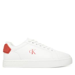 Снимка на Сникърси Calvin Klein Jeans Classic Cupsole Ru Patch Lth YM0YM01297 Бял